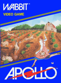Wabbit Atari 2600  box art